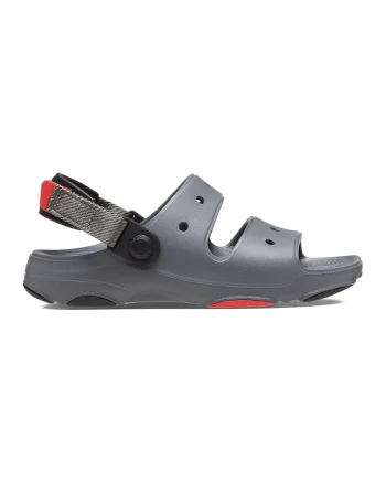 Saboti slingback cu model uni si velcro, Albastru prafuit