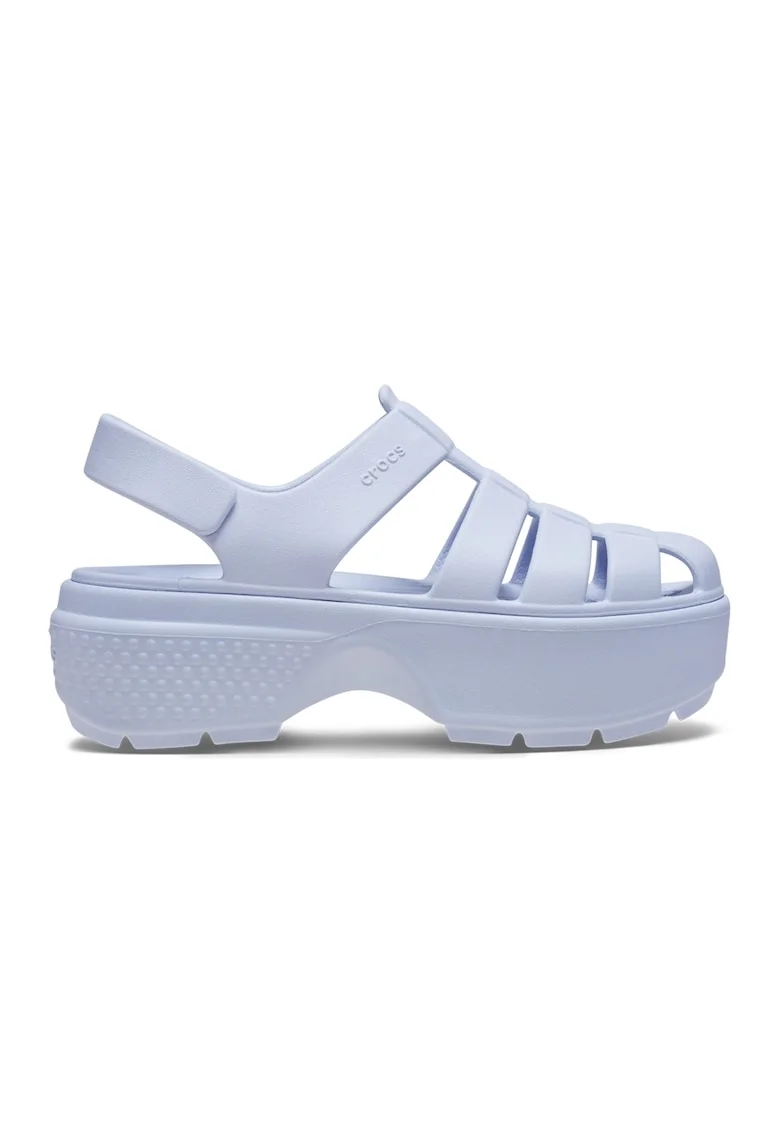 Sandale fisherman de cauciuc Stomp, Albastru pastel
