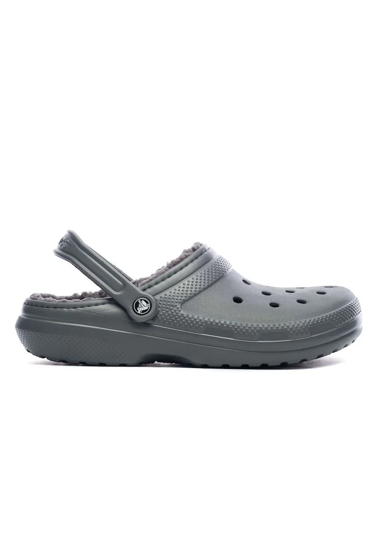 Saboti  Classic Lined Clog, Material sintetic, Gri