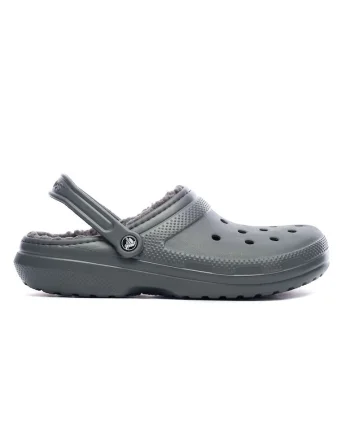 Saboti  Classic Lined Clog, Material sintetic, Gri