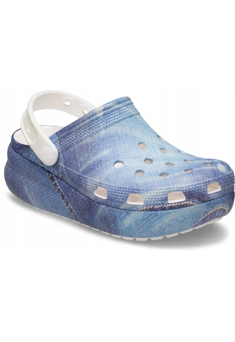 Saboti Copii,  Kids’ Cutie Crush Denim Clog, Albastru, Albastru