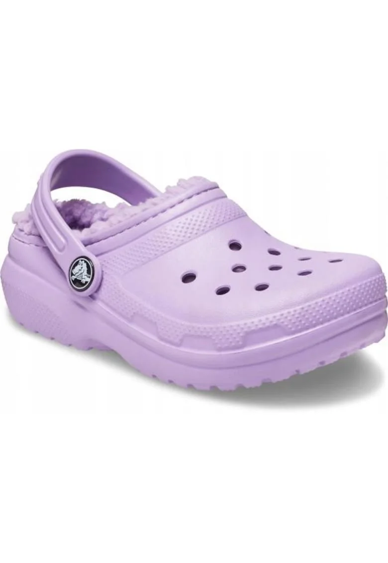 Saboti Izolati Copii,  Classic Lined Clog, Violet, Violet