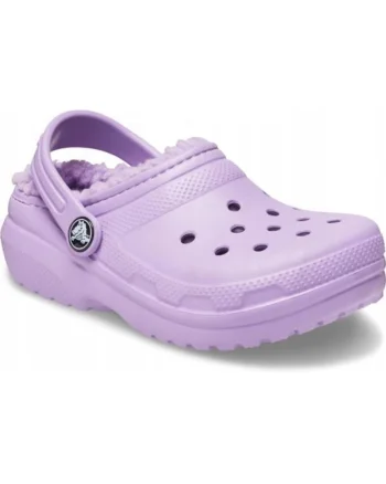 Saboti Izolati Copii,  Classic Lined Clog, Violet, Violet