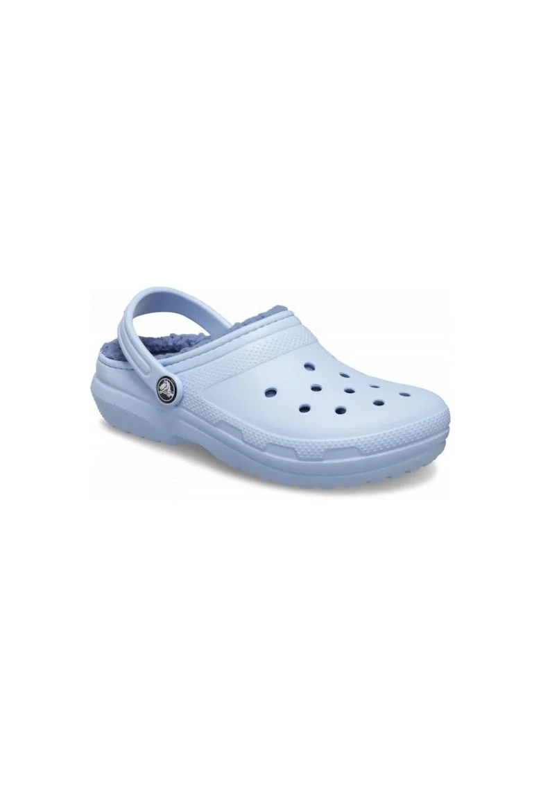 Saboti Izolati Copii,  Classic Lined Clog, Albastru, Albastru