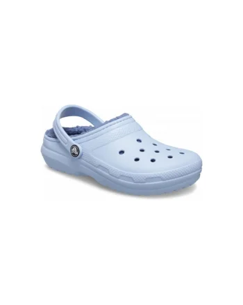 Saboti Izolati Copii,  Classic Lined Clog, Albastru, Albastru