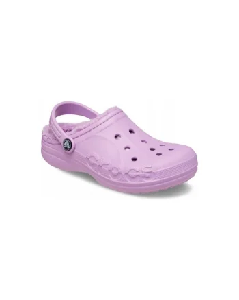 Saboti captuseala de blana Copii,  Baya Lined Clog, Violet, Violet