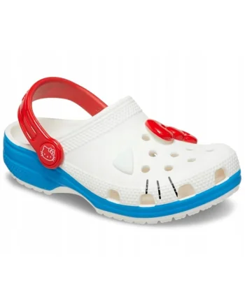 Saboti Copii,  Classic Hello Kitty 209469 Clog, Alb, Alb