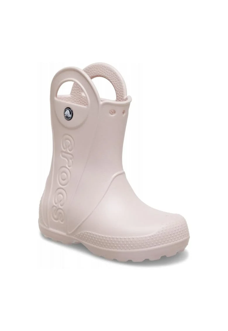 Cizme de ploaie pentru copii,  Kids Handlle Rain 12803 Boot, Bej, Bej