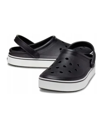 Saboti Femei,  Crocband Of Court 208371 Clog, Negru, Negru