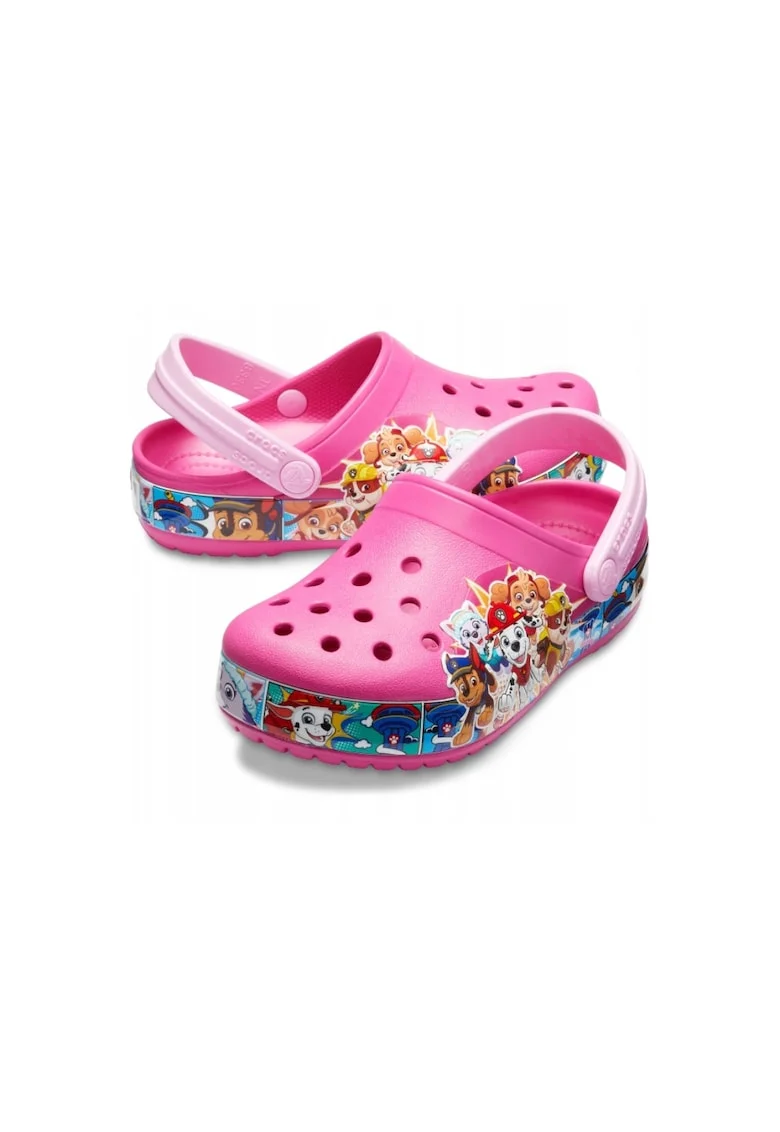 Saboti copii, Fun Paw Patrol Band, Spuma Croslite™, Roz