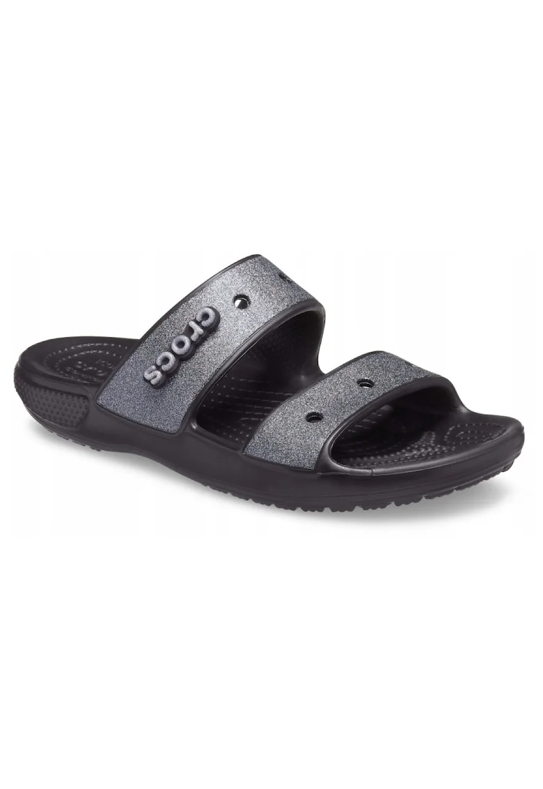Saboti Femei,  Classic Glitter II Clog, Negru,