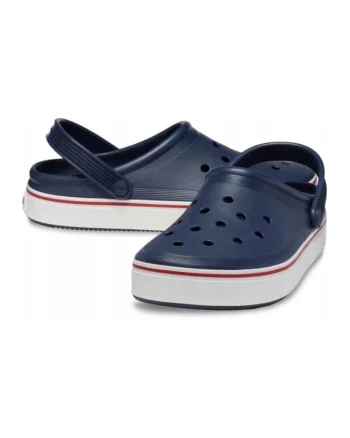 Saboti Femei,  Crocband Of Court 208371 Clog, Albastru,