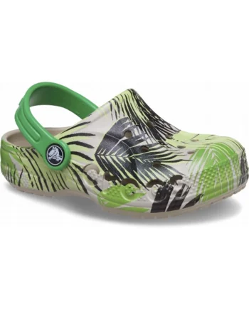 Saboti Copii,  Baya Graphic Kids 206814 Clog, Bej,