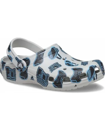 Saboti Copii,  Classic Game Over 208768 Clog, Gri,