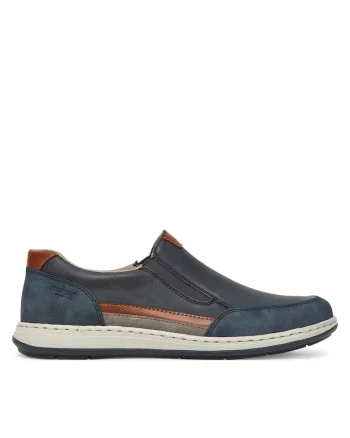 Pantofi barbati,  bleumarin, tesatura,