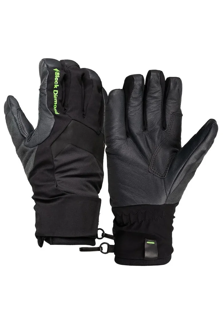 Manusi sport  Punisher, izolatie PrimaLoft, membrana BD.dry, negru, set