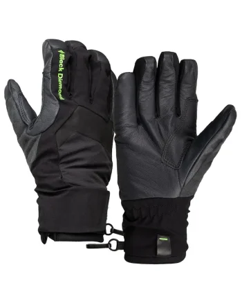 Manusi sport  Punisher, izolatie PrimaLoft, membrana BD.dry, negru, set