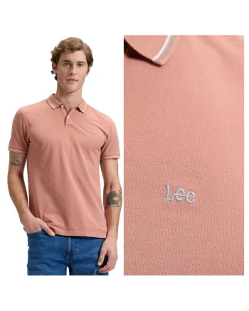 Tricou Polo, Rosu, 100% Bumbac, Croiala Regular Fit, Rosu