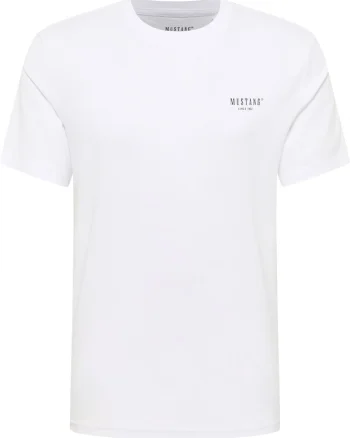 Tricou Barbati,  Austin, Regular Fit, Alb, Alb