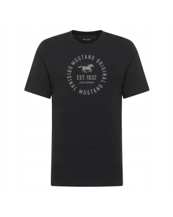 Tricou Pentru Barbati,  Negru, Bumbac, Croiala Regular, Negru