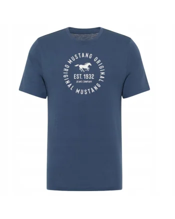 Tricou Pentru Barbati, Albastru, Bumbac, Regular fit, Albastru
