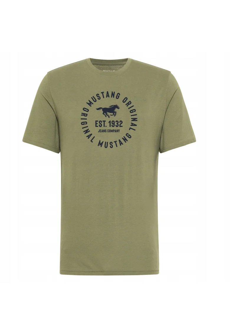 Tricou Pentru Barbati,  Verde, Bumbac, Croiala Regular, Verde