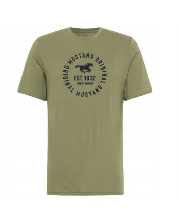 Tricou Pentru Barbati,  Verde, Bumbac, Croiala Regular, Verde