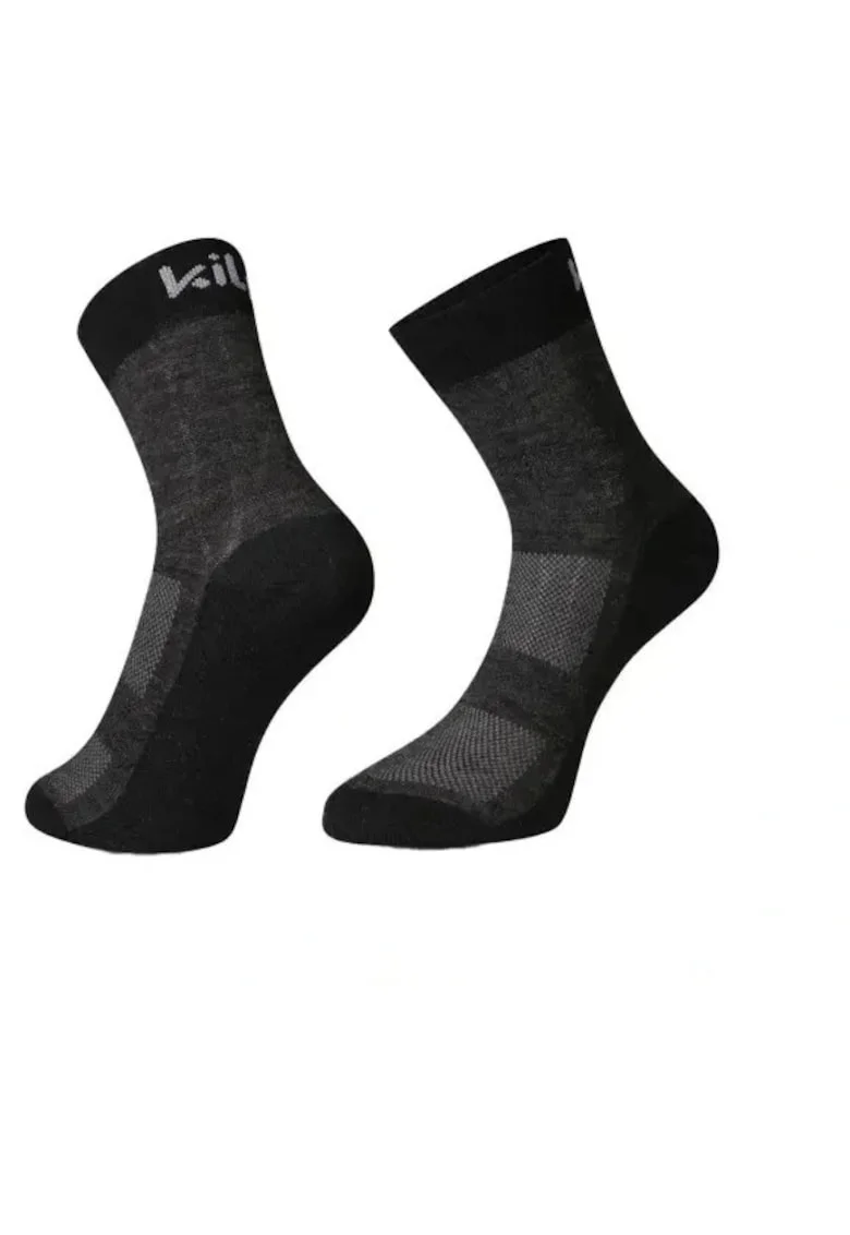 Sosete outdoor  Lirin, Unisex, Negru