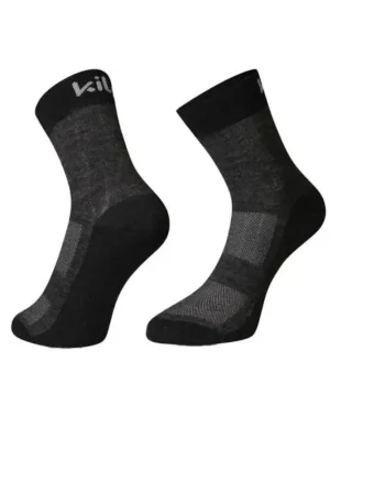 Sosete outdoor  Lirin, Unisex, Negru