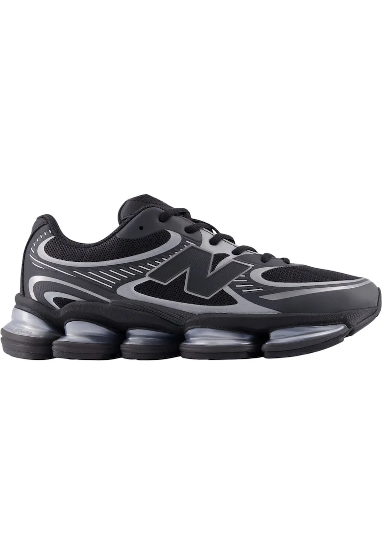 Pantofi sport  2000 63584, Negru/Argintiu