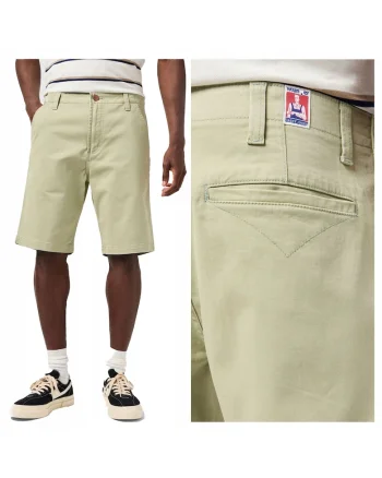 Pantaloni Barbati Scurti,  CJ Chino Shorts, 36, Verde, Bumbac, Design Clasic Casual, Ideal Pentru Uz Zilnic, Material Premium Confortabil, 5 Buzunare, Lungime Scurta