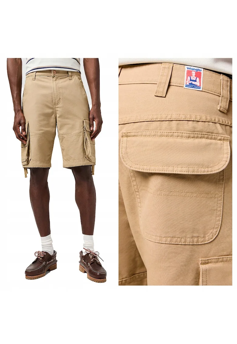 Pantaloni Barbati Scurti,  CJ Cargo Shorts, 31, Maro, Bumbac, Design Clasic Casual, Ideal Pentru Uz Zilnic, Material Premium Confortabil, 5 Buzunare, Lungime Scurta