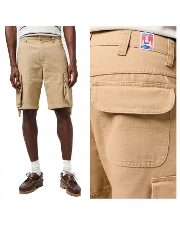 Pantaloni Barbati Scurti,  CJ Cargo Shorts, 31, Maro, Bumbac, Design Clasic Casual, Ideal Pentru Uz Zilnic, Material Premium Confortabil, 5 Buzunare, Lungime Scurta