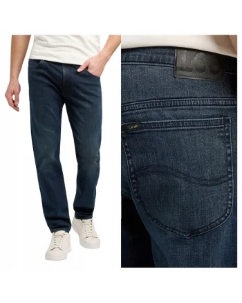 Pantaloni Jeans,  Rider, Croi Slim Fit, Stil Inaltimea Taliei Inalta, Albastru, Albastru