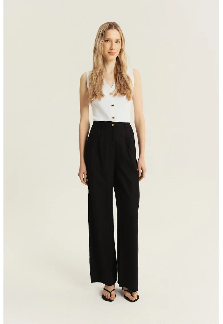 Pantaloni ampli, Negru