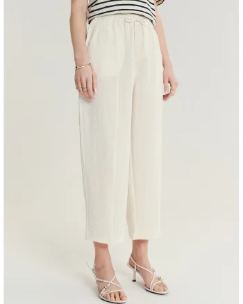 Pantaloni ampli, Bej deschis