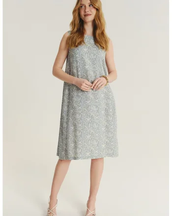 Rochie lejera cu model, Multicolor