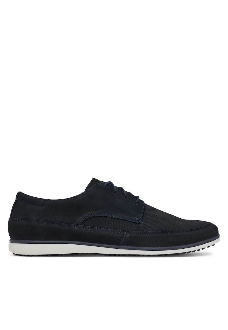 Pantofi barbati,  HENSON-31 MI25, piele naturala, bleumarin