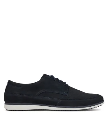 Pantofi barbati,  HENSON-31 MI25, piele naturala, bleumarin