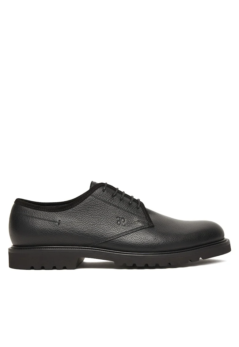 Pantofi barbati,  Diamond Nero, piele naturala