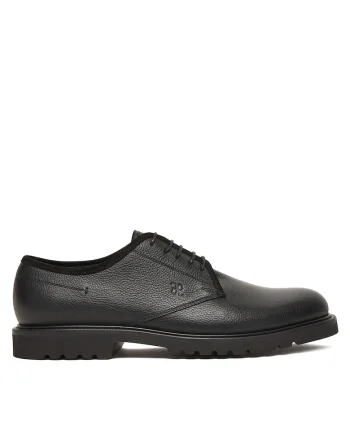 Pantofi barbati,  Diamond Nero, piele naturala