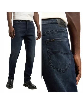 Blugi Barbati,  Austin Below Zero, Albastru, Regular Fit, Bumbac, Design Clasic Casual, Ideal Pentru Uz Zilnic, Lungi, Albastru