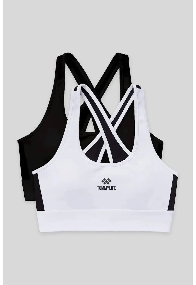 Tricou sport  top mulat fara maneci, gri carbune, poliester-elastan