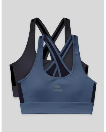 Topuri sport,  mulat, gri carbune, poliester-elastan
