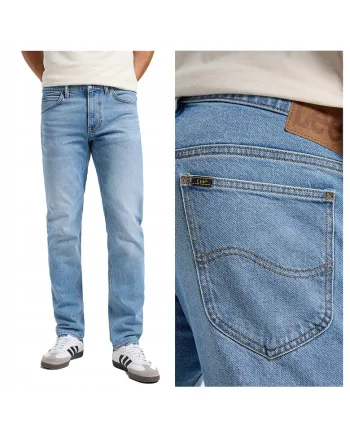 Blugi Barbati,  Daren Zip Fly, Straight Fit, Albastru
