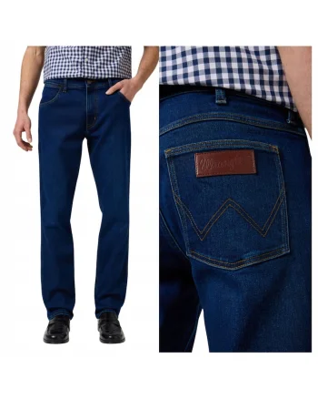 Blugi Pentru Barbati,  Bleumarin, Bumbac De Inalta Calitate, Croiala Regular Fit, Albastru inchis