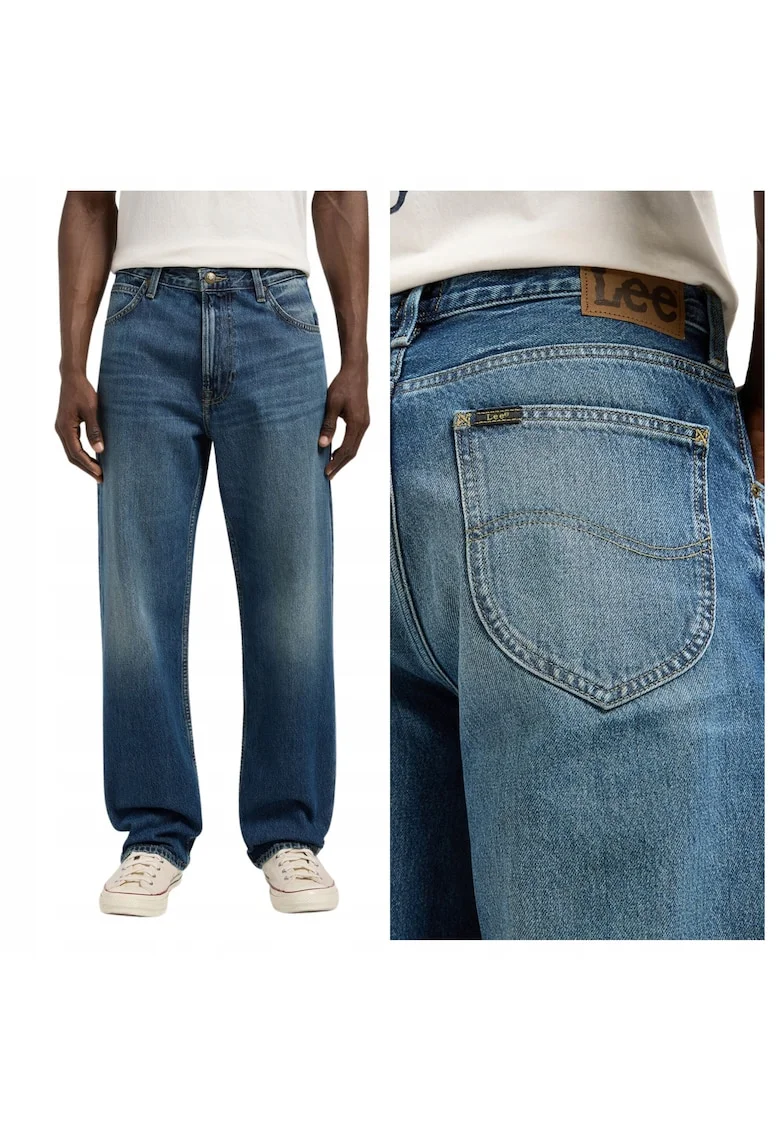 Blugi  Asher Loose Fit, albastru