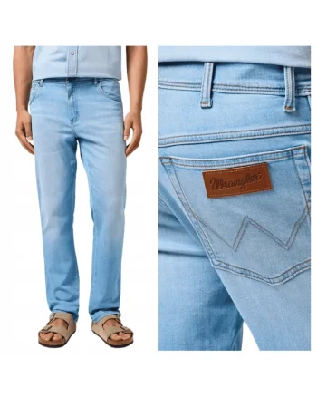 Blugi regular fit cu talie medie Texas, Albastru
