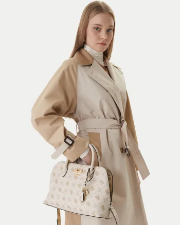 Geanta dama,  piele ecologica, One Size, Bej