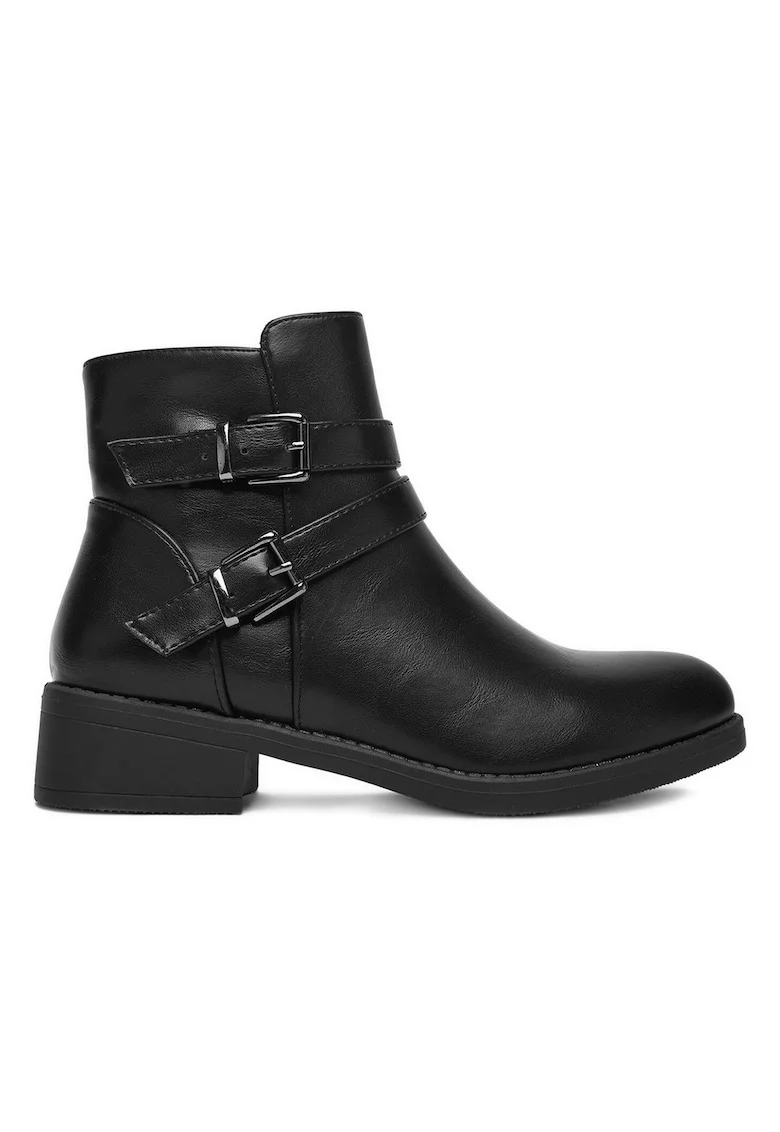 Botine  negru, Negru